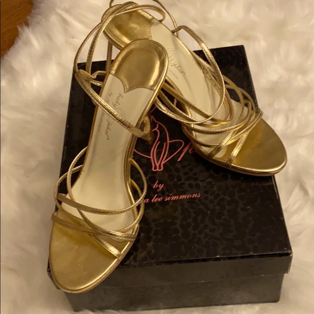High heels sandals